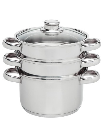 Baccarat Gourmet 3-Tier Steamer Set product photo