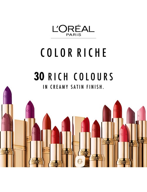 L'Oreal Paris Colour Riche Satin Lipstick, 108 Brune Cuivre product photo View 05 L