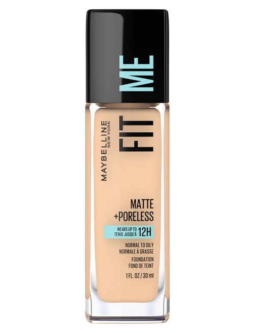 Maybelline Fit Me Matte + Poreless Foundation Makeup, 30ml product photo