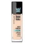 Maybelline Fit Me Matte + Poreless Foundation Makeup, 30ml product photo