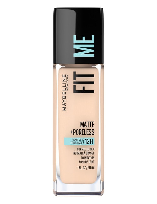 Maybelline Fit Me Matte + Poreless Foundation Makeup, 30ml product photo
