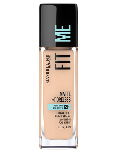 Maybelline Fit Me Matte + Poreless Foundation Makeup, 30ml product photo