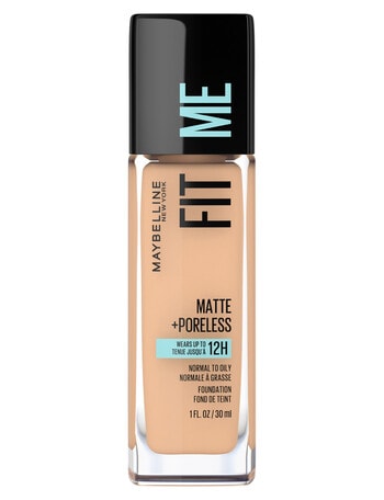 Maybelline Fit Me Matte + Poreless Foundation Makeup, 30ml product photo