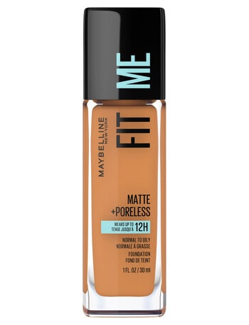 Maybelline Fit Me Matte + Poreless Foundation Makeup, 30ml product photo