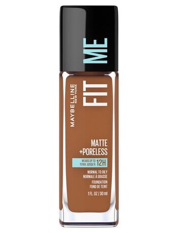 Maybelline Fit Me Matte + Poreless Foundation Makeup, 30ml product photo