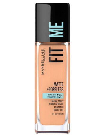 Maybelline Fit Me Matte + Poreless Foundation Makeup, 30ml product photo