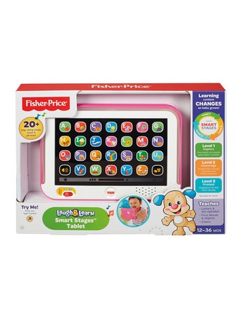 Fisher Price Laugh & Learn Smart Stages Tablet, Assorted product photo