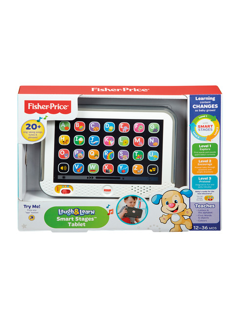 Fisher Price Laugh & Learn Smart Stages Tablet, Assorted product photo View 02 L