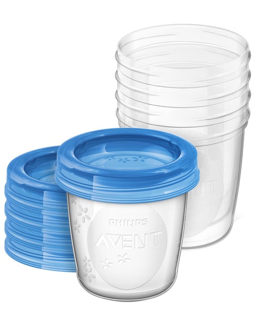 Avent Milk Storage Cups 180ml, 5-pack product photo