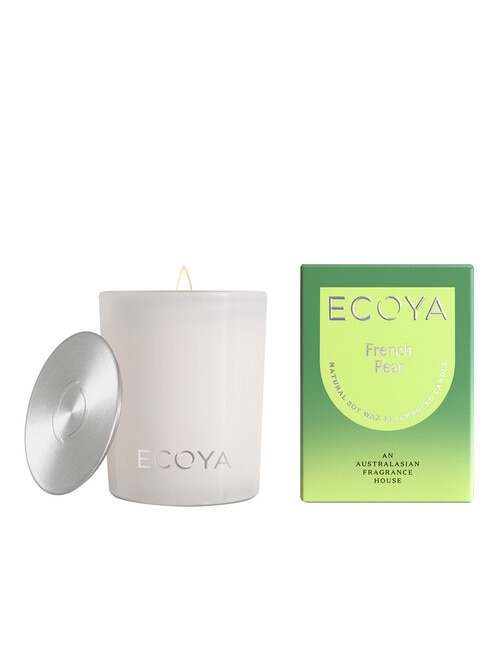 Ecoya French Pear Mini Madison Candle, 80g product photo
