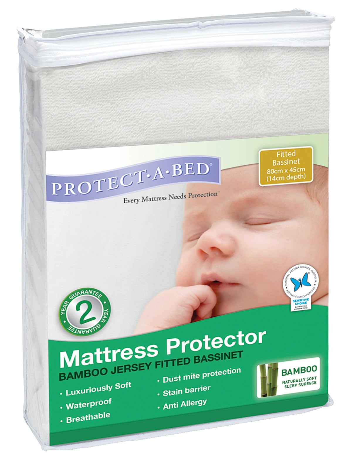 ProtectABed Bamboo Mattress Protector Baby Manchester