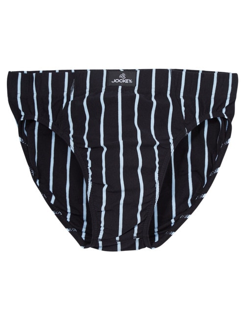 Jockey Sport Stripe Brief product photo View 04 L