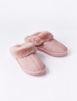 Mi Woollies Te Anau Scuff Slipper, Pale Pink product photo