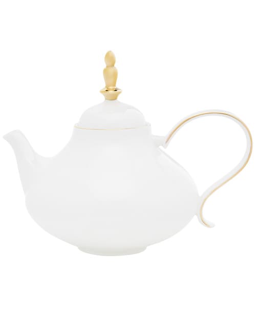 Salt&Pepper Eclectic Teapot, 1.1L, White & Gold product photo