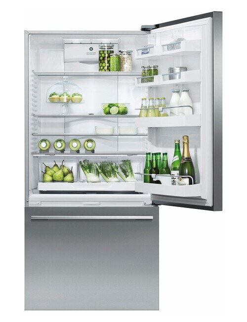 Fisher & Paykel 519L ActiveSmart Fridge Freezer with Ice & Water, Stainless Steel, RF522WDRUX5 product photo View 02 L