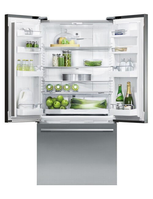Fisher & Paykel 519L ActiveSmart French Door Fridge Freezer, Stainless Steel, RF522ADX5 product photo View 02 L