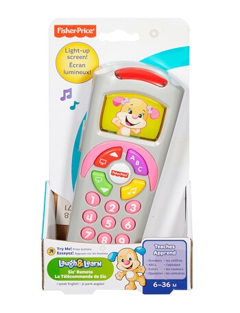 Fisher Price Laugh & Learn Puppy & Sis' Remote, Assorted product photo
