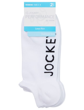 Jockey Woman Performance No-Show Sock, 2-Pack product photo