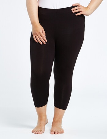 Bodycode Curve Crop Length Legging, Black product photo