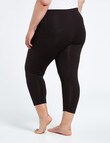 Bodycode Curve Crop Length Legging, Black product photo View 02 S