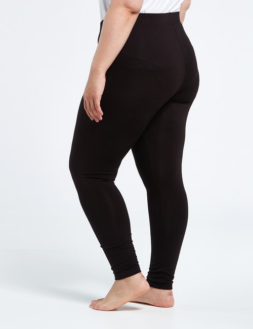 Bodycode Curve Full Length Legging, Black product photo View 02 L