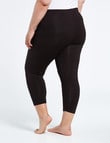 Bodycode Curve Crop Length Legging, Black product photo View 02 S