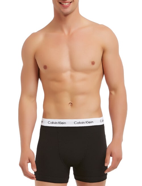 Calvin Klein Cotton Stretch Trunk, 3-Pack product photo View 02 L