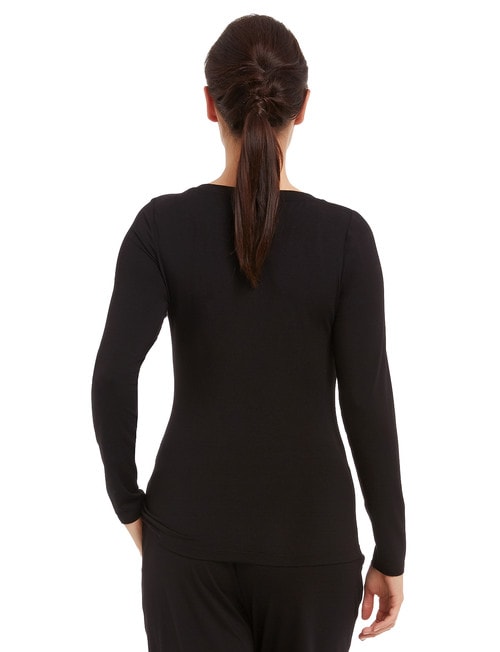 Bodycode Long-Sleeve Tee, Black product photo View 02 L