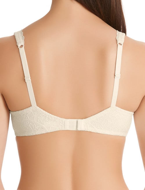 Berlei Barely There Lace T-Shirt Bra, Ivory, B-DD product photo View 02 L