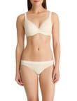 Berlei Barely There Lace T-Shirt Bra, Ivory, B-DD product photo View 03 S