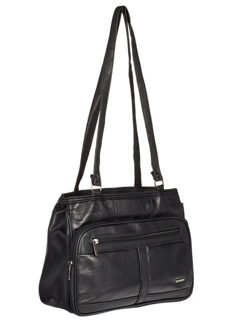 Milano Multi Compartment Tote Bag, Black product photo View 02 L