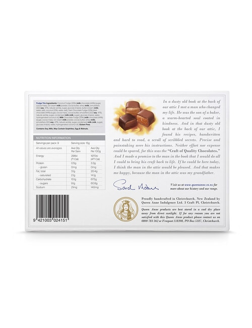 Queen Anne Milk & Dark Chocolate Fudge Trio, 140 g product photo View 02 L