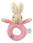 Peter Rabbit Flopsy Bunny Ring Rattle, Assorted product photo View 03 S