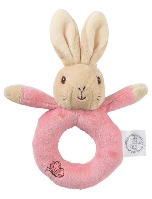 Peter Rabbit Flopsy Bunny Ring Rattle, Assorted product photo View 03 L