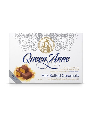 Queen Anne Milk Chocolate Salted Caramels, 140 g product photo