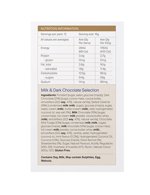 Queen Anne Milk & Dark Chocolate Selection, 200 g product photo View 03 L