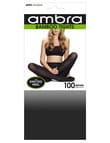 Ambra Ecostyle Bamboo Opaque 100 Denier, Black product photo