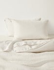 Domani Toscana Standard Pillowcase Pair, White product photo