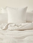 Domani Toscana Euro Pillowcase, White product photo