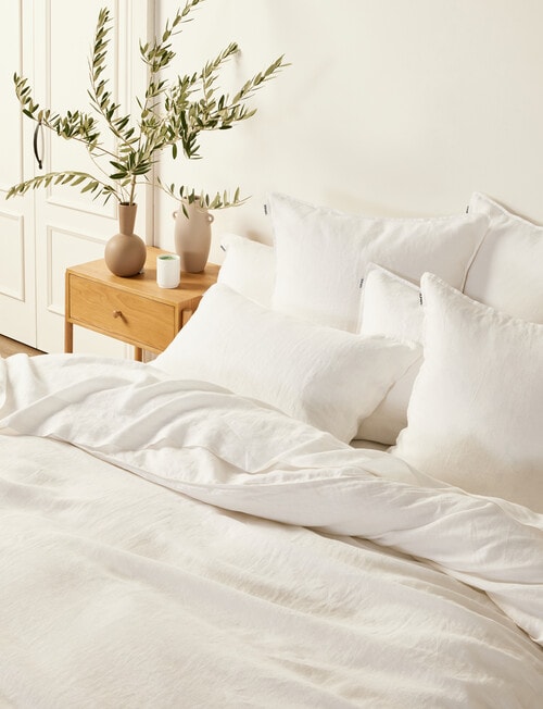 Domani Toscana Euro Pillowcase, White product photo View 02 L