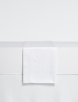 Mondo Cambridge 600 Thread Count Flat Sheet, White product photo