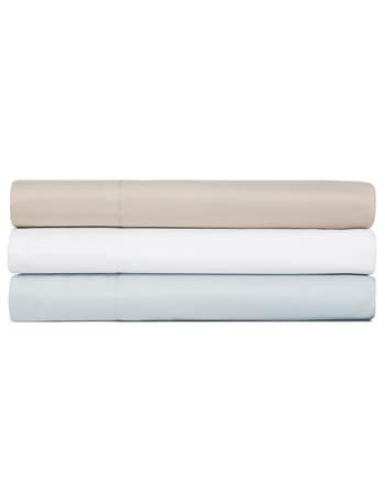 Mondo Cambridge 600 Thread Count Fitted Sheet, White product photo