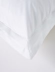 Mondo Cambridge 600 Thread Egyptian Cotton Euro Pillowcase, White product photo View 02 S
