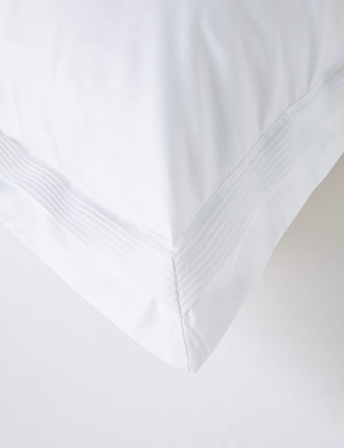 Mondo Cambridge 600 Thread Egyptian Cotton Euro Pillowcase, White product photo View 02 L