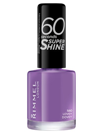 Rimmel 60 Seconds Super Shine Nail Polish - 560 - Lovey Dovey product photo