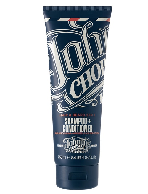 Johnny's Chop Shop Hair & Beard 2 in 1 Shampoo, 250ml product photo
