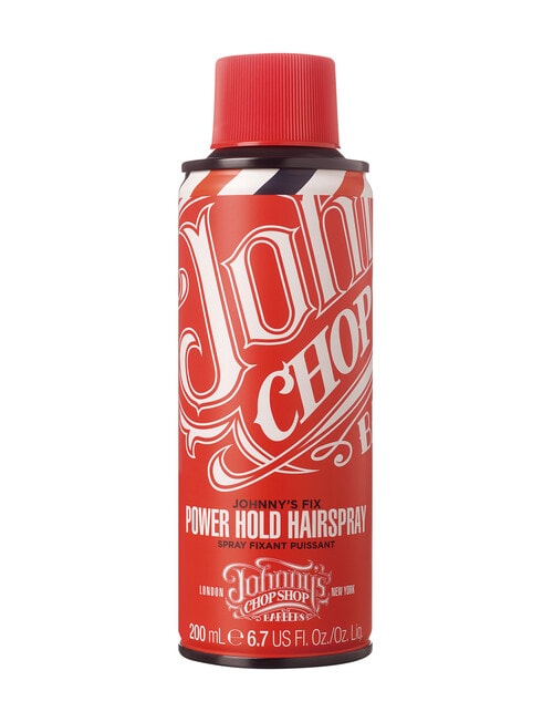 Johnny's Chop Shop Fix Power Hold Hairspray, 200ml product photo
