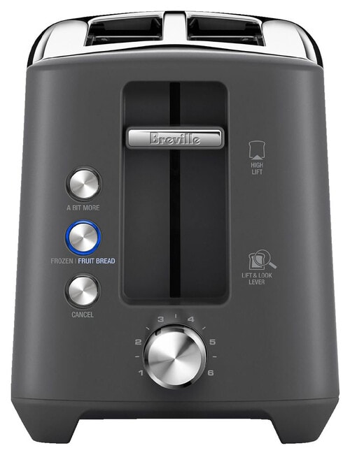 Breville The Bit More Plus 4-Slice Toaster, BTA440BSS product photo View 02 L