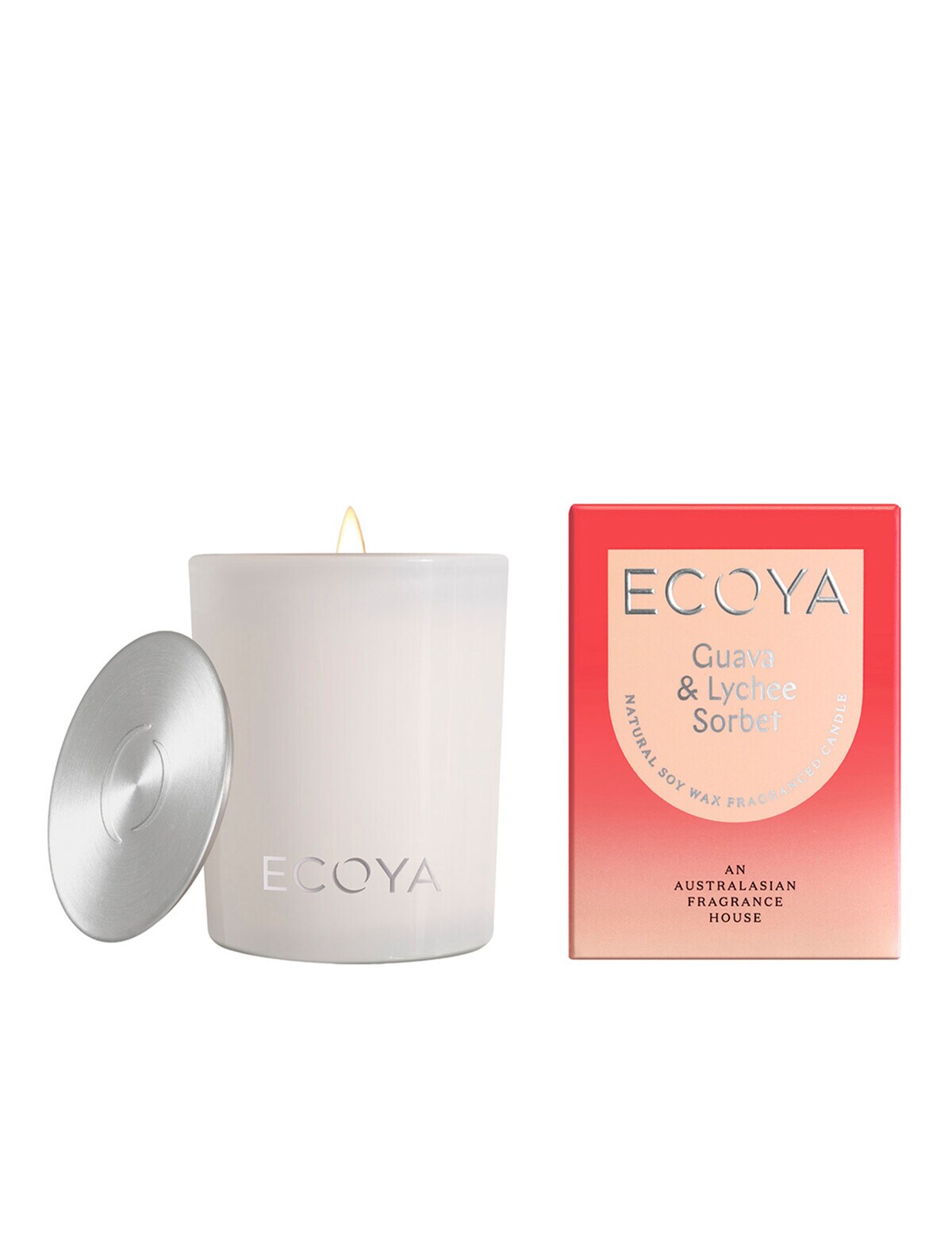 Ecoya Madison Mini, Guava & Lychee Candles & Home Fragrance