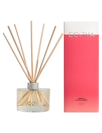 Ecoya Reed Diffuser, Guava & Lychee product photo